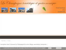 Tablet Screenshot of lachampagne.com